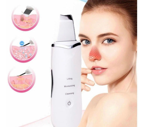 Health & Beauty Ultrasonic Shovel Skin Scrubber Peeling Facial 4