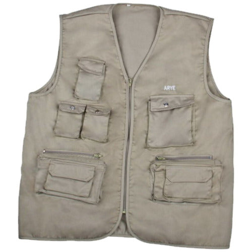 Arye Fishing Photographer Vest - 11 Pockets Size XL 0