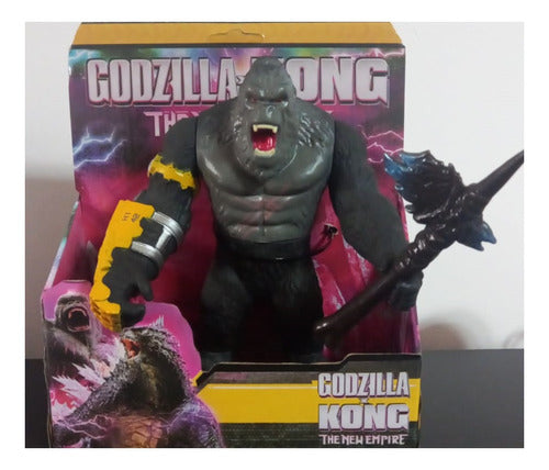 Import Generic Godzilla Vs King Kong Guante Nuevo Imperio Articulado 15cm 0