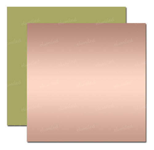 10 Copper-Clad Epoxy Blank Boards 5x5cm FR4 0