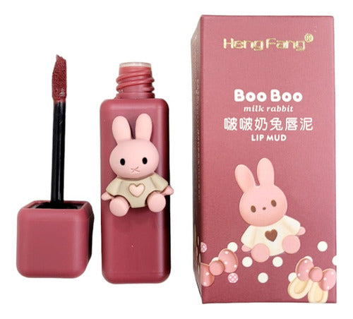 Set of 4 Matte Lipsticks in Boo Boo Rabbit Shade 4