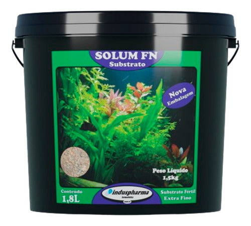 Induspharma Solum Fn 1,8l Substrato Extra Fino P/aquario 0