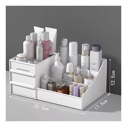 Makeup and Cream Organizer with Desk Drawers 2