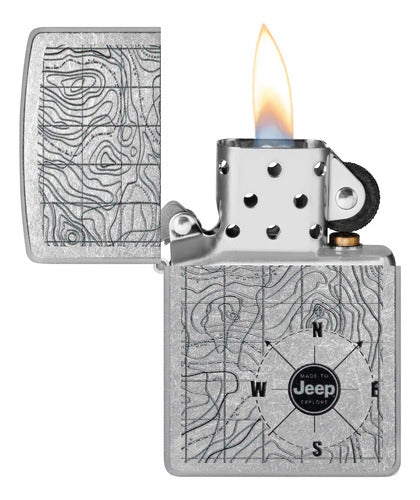 Zippo 48765 Jeep Design Original Guarantee 5