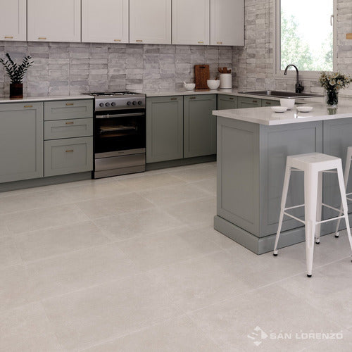 Porcelanato Urban Concrete Tiza 58x58 San Lorenzo 1era 3