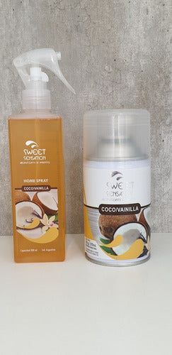 Combo Aromatizador Sweet Sensation + Textil Coco Vainilla 0