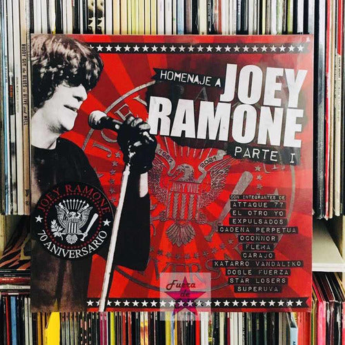 Fuera_de_Sektor_Records Homenaje A Joey Ramone Parte 1 Vinilo + Parche De Regalo 0