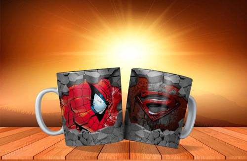 Mockup De 2 Taza Inclinadas - Psd - Editable Photoshop 2