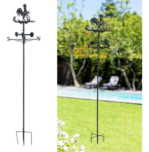 Lawn Weathervane Weather Vane Wrought Iron Weather Vane Wind 5