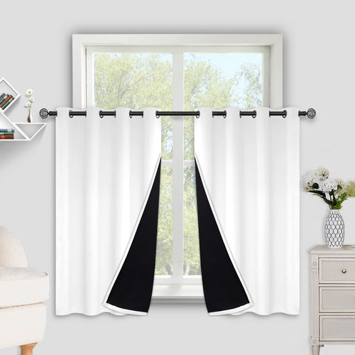 Kinryb Winter Curtains 100% Blackout for Bedroom, 45 4