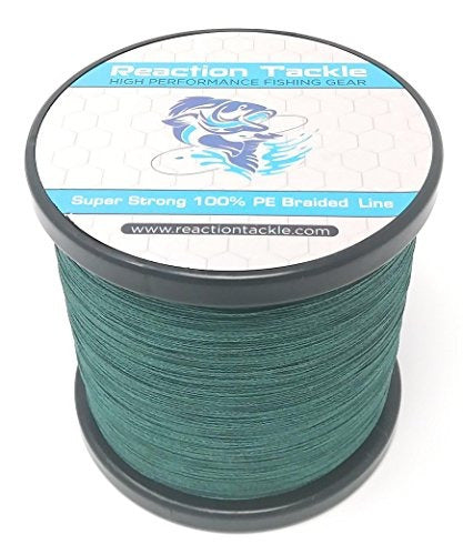 Reaction Tackle Moss Green 65lb 1500yd 0