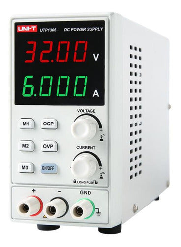 Uni-T UTP1306 32V DC Switching Linear Single Channel Power Supply - Fuente De Laboratorio Alimentación Uni-T Utp1306 32V Emakers