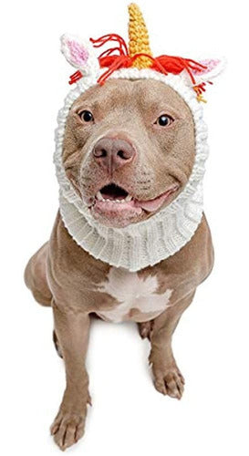 Zoo Snoods The Original Knit Unicorn Dog Snood 0