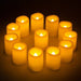 Flameless LED Candle Set by [Brand Name] - 12 Pack with Timer 1