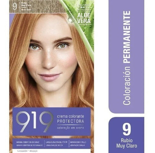 Complete Kit Permanent Hair Dye 919 4