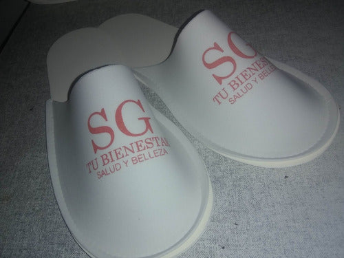 30 Disposable Plain Slippers 5