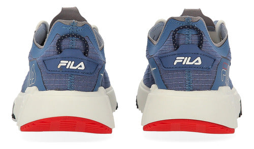 Fila F Virtuous Men's Training Shoes in Blue and Gray 2
