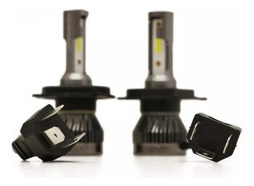 Luxled Cree LED H4 Gol Power Trend Corsa Fiorino Uno 22,000 LMS XLS - Set of 2 Lamps + 2 T10 Gifts 2