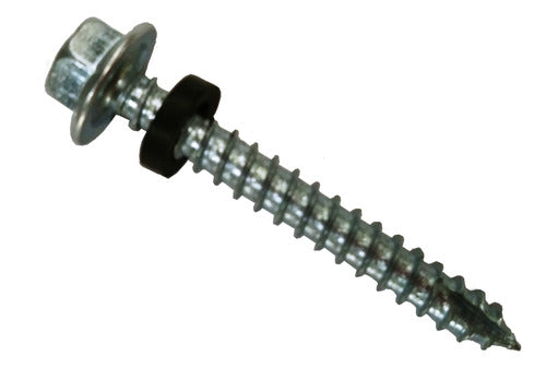 AUTOPERFORANTE Hexagonal Self-Drilling Screws for Sheet Metal/Wood 14 X 2-1/2 X 120 pcs 0