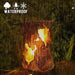 Pearlstar Solar Lantern Luces Para Exteriores, Tiki Stump On 4