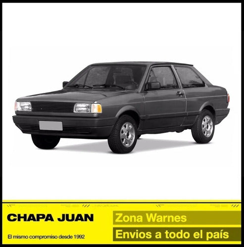 Volkswagen Paragolpe Delantero Senda 1991 1992 1993 1994 1995 Gray 2