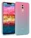 Kwmobile Case Compatible With Huawei Mate 20 Lite - Transparent Gradient Phone Cover - Bicolor Dark Pink/Blue/Transparent 0