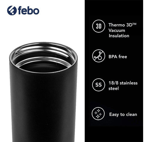 MiiR Thermal Bottle Caramañola Stainless Steel 473ml Febo 2