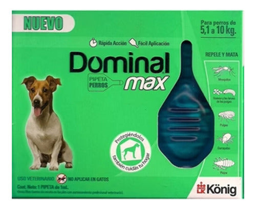 Pipeta Anti Pulgas Y Garrapatas - Perro De 5 A 10 Kg 0