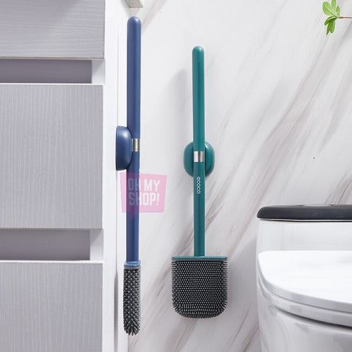 Magnetic Toilet Brush Cleaner with Adhesive Wall Mount 17