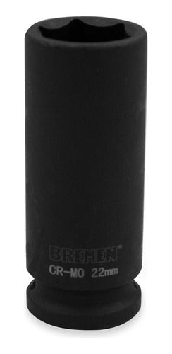 Bremen 17mm High Impact Tube Socket Wrench 1/2" Length 80mm 3611 0