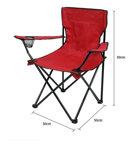 Silla Plegable Camping - Reforzado 5