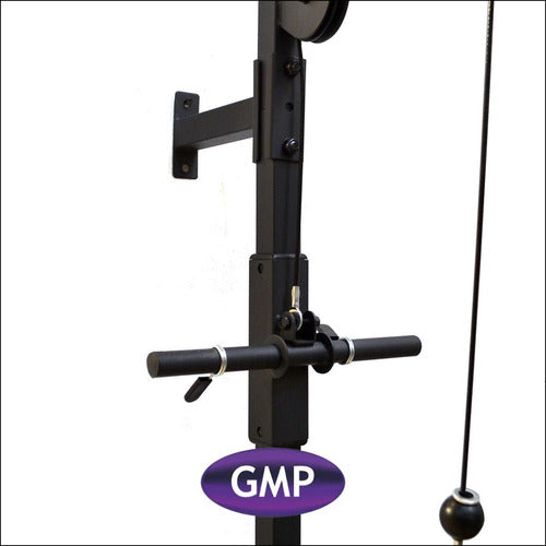 GMP High and Low Pulley Wall Support +2 Cable Bars 5