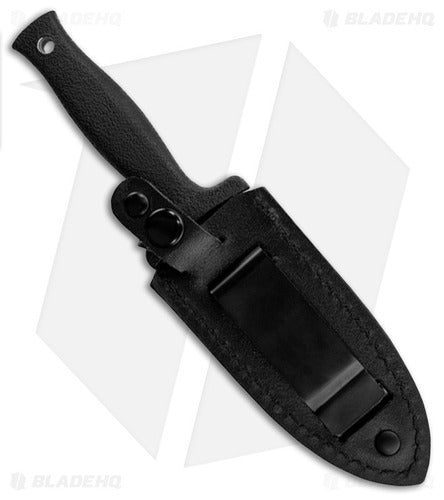 Schrade Cuchillo Daga De Bota Vaina Cuero 1