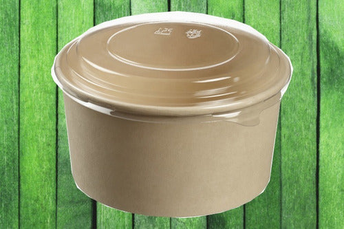 Darnel Bowl Descartable 1000 Cc Viandas Ecologicas X 25 Unidades 0