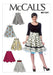 McCall's Patterns M7197 Skirt Sizes A5 6 8 10 12 14 0