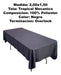 Rectangular Tablecloth 2.00 x 1.50 Ideal for Events 12