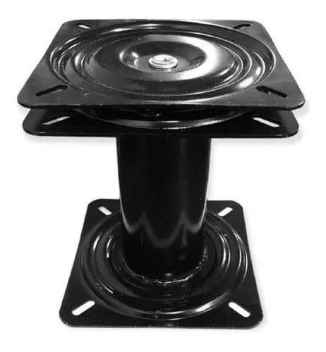 Generic Rotating Seat Base Metal 20 Cm High for Boats 0