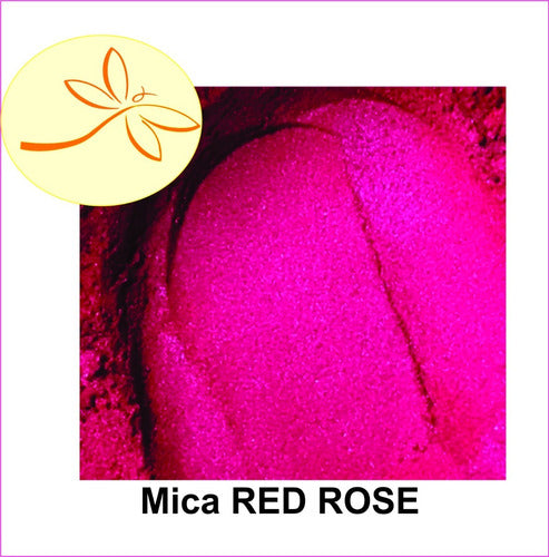 Naturalla Pigmento Mica Red Rose X 10 Grs Grado Cosmético 2