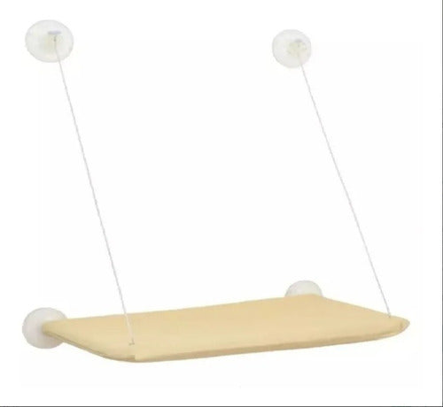 Cama Suspensa Para Gato Fixação Em Vidro Janela Sunny Seat 0