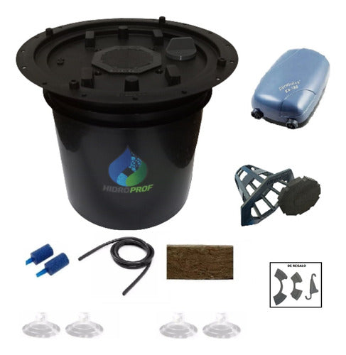 Hidroprof Indoor Hydroponics DWC Grow System 10L Bucket 1