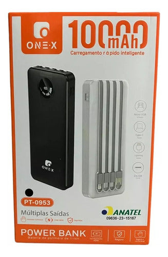 Carregador Portátil Power Bank 10.000mah Universal Externa 3