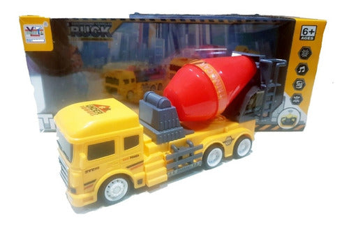 Casa Valente Camion Mezclador Luz Sonid Radio Control Remoto 5