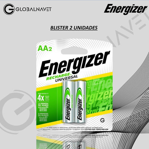 Energizer Rechargeable AA Battery 2000mAh - Pack of 4 1