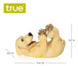 True Playful Pup Bottle Holder for Kitchen Table, Wine Rack Countertop, Tabletop Wine Rack 2