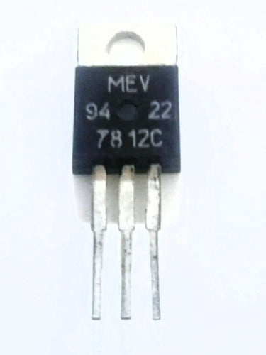 Regulador 7812 C 7812 (x4unid)  12v 1a To220 Mev 0