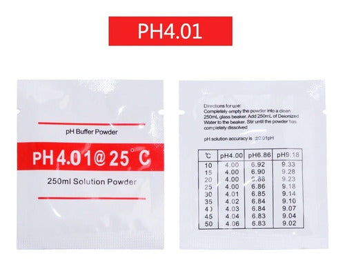 Solucion Para Calibrar Peachimetro Ph 4.01 25ºc Phbuffer 2