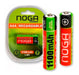 Noganet Rechargeable AAA Batteries 1100mAh Pack of 2 4