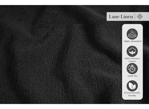 Lane Linen Luxury Bath Towel Set - Set of 6 4