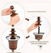 Mini Fuente Chocolate  Acero Inoxidable 220v 3 Niveles 5