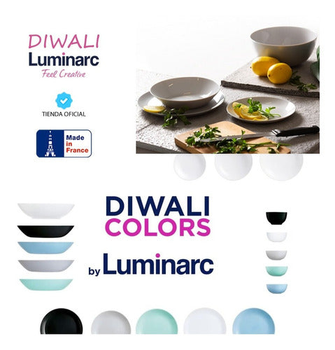 Luminarc Diwali 24-Piece Dinnerware Set 4